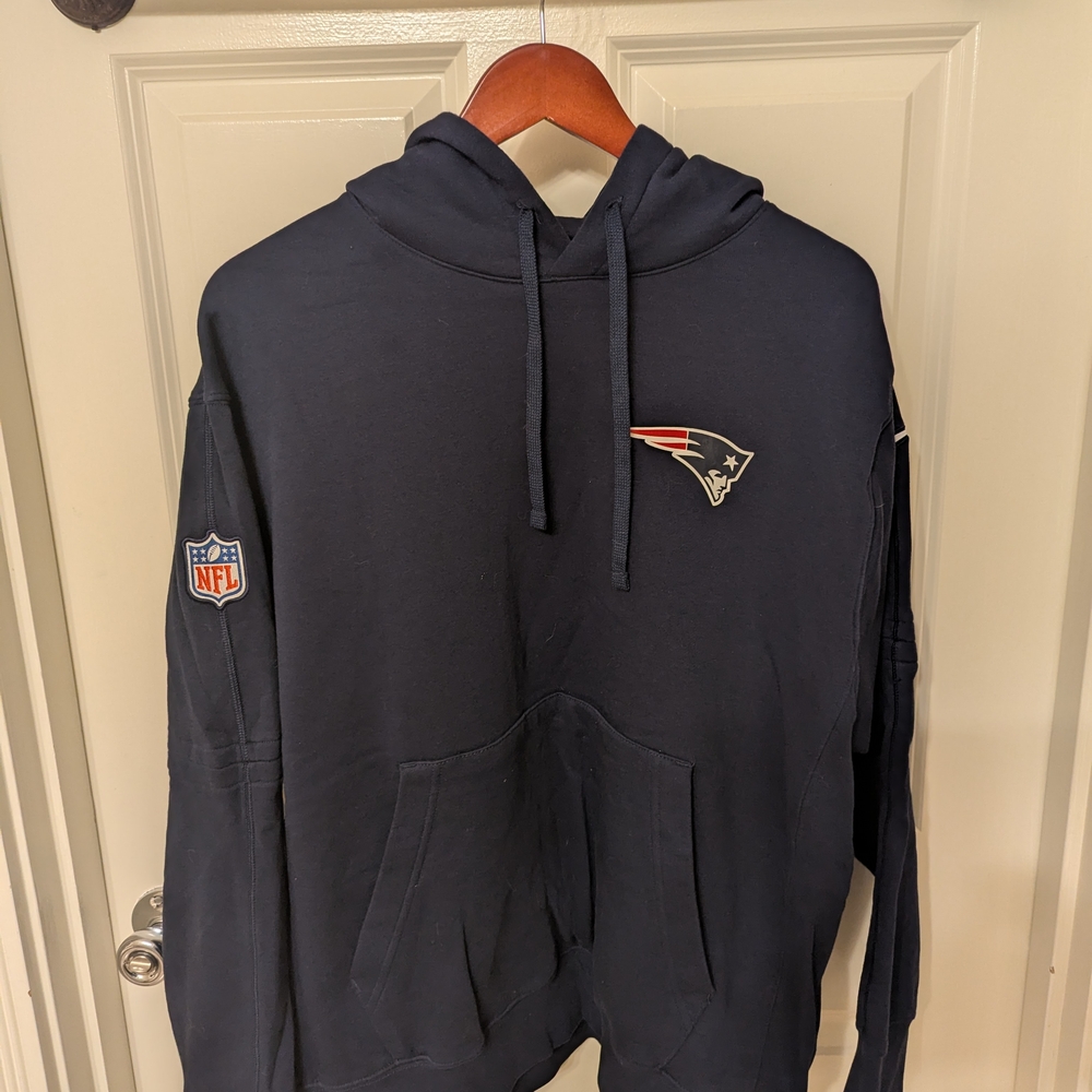 New England Patriots Navy Hoodie